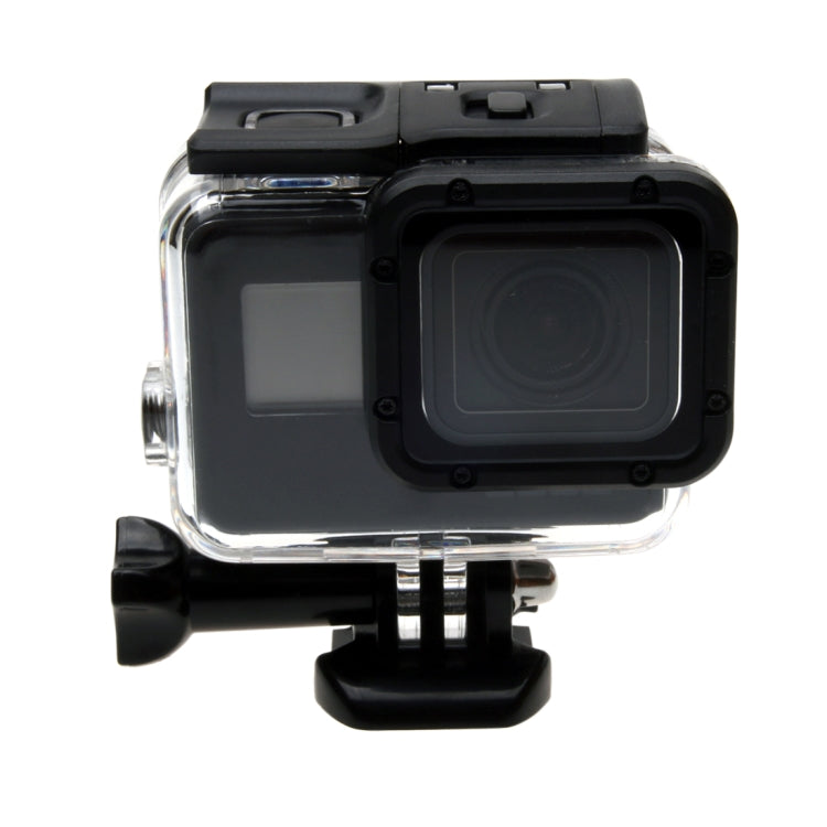 For GoPro  NEW HERO /HERO6  /5  30m Waterproof Housing Protective Case + Hollow Back Cover with Buckle Basic Mount & Screw, No Need to Disassemble Lens(GP413) - Waterproof Cases by PMC TechLife | Online Shopping South Africa | PMC TechLife | Buy Now Pay Later Mobicred
