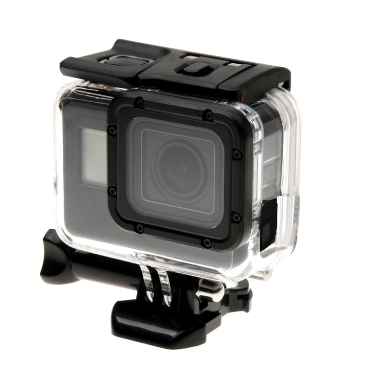For GoPro HERO6 /5 Skeleton Housing Protective Case + Hollow Back Cover with Buckle Basic Mount & Screw, No Need to Disassemble Lens - free shipping - PMC TechLife - Order now!