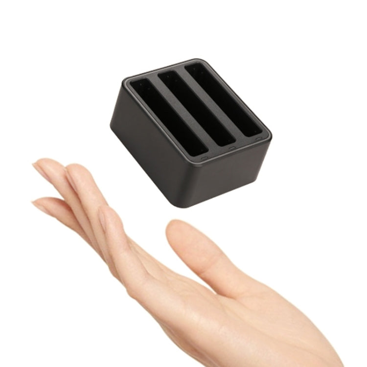 For Insta360 X4 Tri-Slot Batteries Fast Charger (Black) - Others by PMC TechLife | Online Shopping South Africa | PMC TechLife | Buy Now Pay Later Mobicred