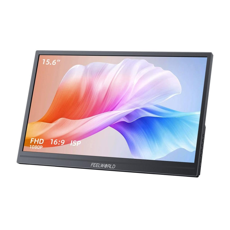 FEELWORLD DH156 15.6 inch Portable External Monitor FHD 1080P USB-C HDMI (Black) - free shipping - PMC TechLife - Order now!