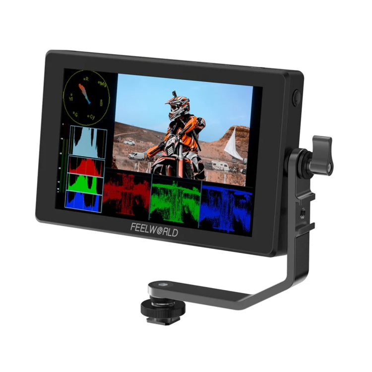 FEELWORLD SH7 7-inch Ultra Bright 2200nit On-camera Monitor SDI HDMI Cross Conversion (Black) - free shipping - PMC TechLife - Order now!