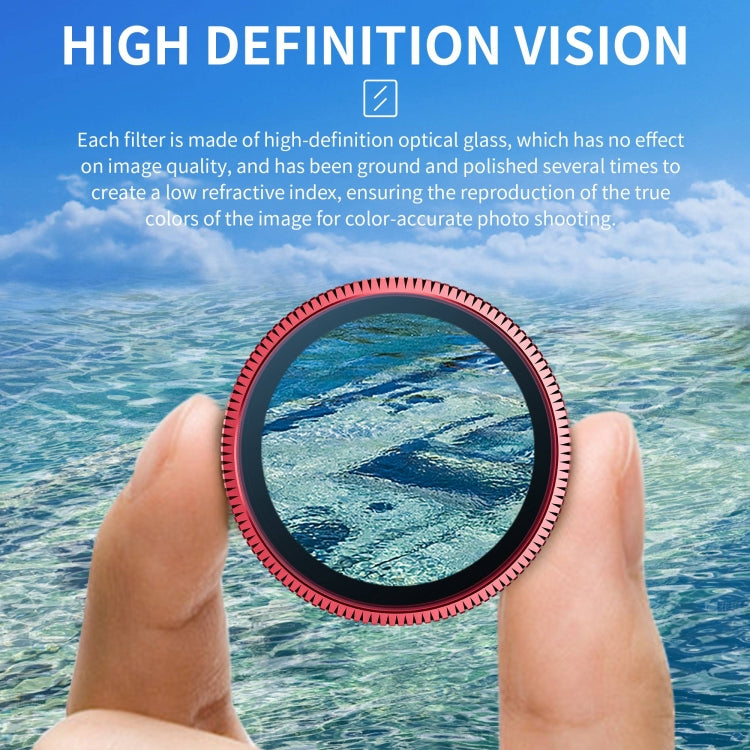 For Insta360 GO 3S STARTRC CPL Camera Lens Filter (Black Red) - free shipping - PMC TechLife - Order now!