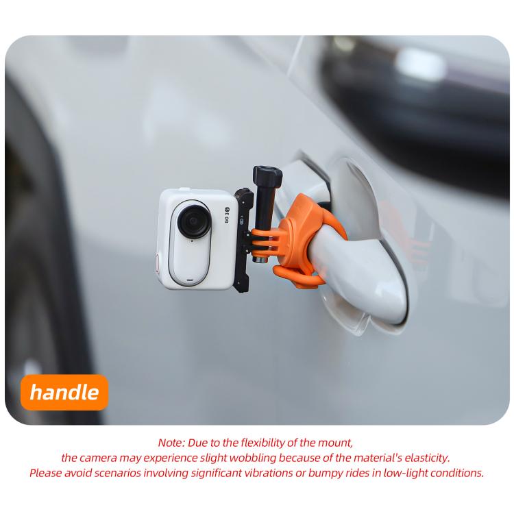 Sunnylife Action Camera Flexible Mount 360 Strap Wrap Band Mount Bike Tube Clip Holder (Black) - free shipping - PMC TechLife - Order now!