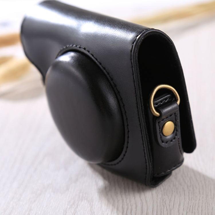 Full Body Camera PU Leather Case Bag with Strap for Canon G9X / G9X II (Black) - free shipping - PMC TechLife - Order now!