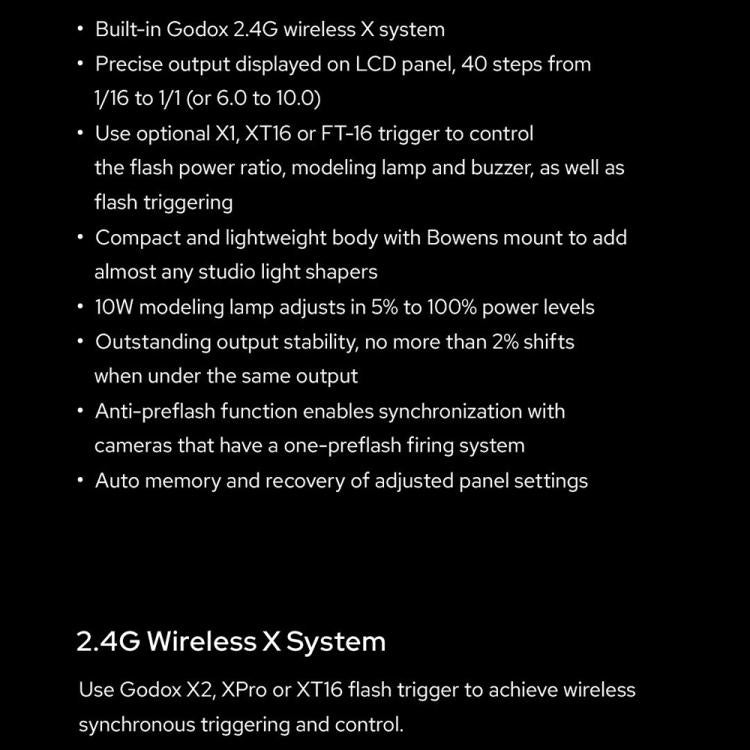 Godox SK300II-V Studio Flash Photo Light 300Ws Bowens Mount Monolight Light (EU Plug) - free shipping - PMC TechLife - Order now!