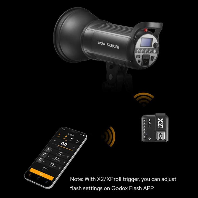 Godox SK300II-V Studio Flash Photo Light 300Ws Bowens Mount Monolight Light (EU Plug) - free shipping - PMC TechLife - Order now!