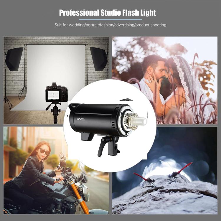 Godox DP400III Studio Flash Photo Light 400Ws 2.4G Wireless X System Bowens Mount Strobe Light, No Lamp Cover (EU Plug) - free shipping - PMC TechLife - Order now!