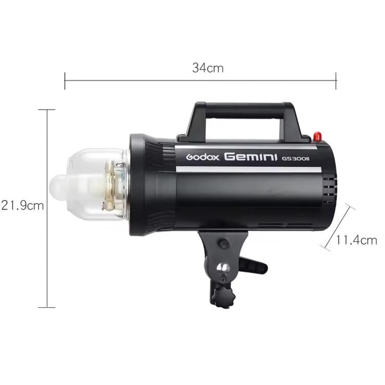 Godox Gemini GS300II Studio Flash Light 300Ws Bowens Mount Strobe Flash (EU Plug) - free shipping - PMC TechLife - Order now!