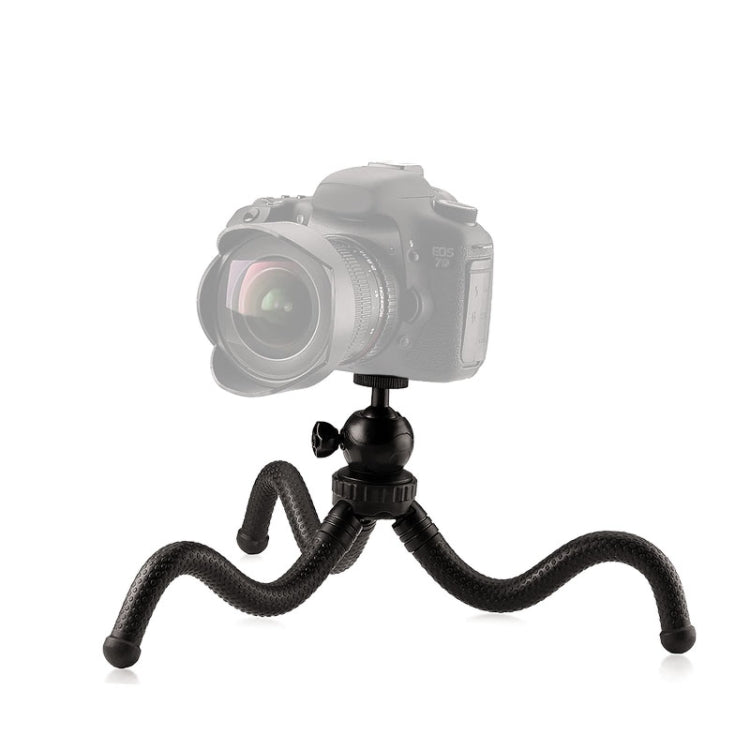 W1 Mini Octopus Flexible Tripod Holder with Ball Head for SLR Cameras, GoPro, Phones (Black) - Portable Mini Tripod by PMC TechLife | Online Shopping South Africa | PMC TechLife | Buy Now Pay Later Mobicred