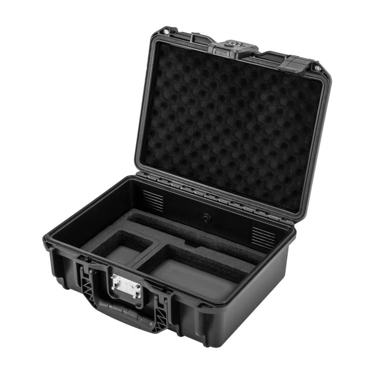 For Insta360 X5 / X4 STARTRC Combination Lock Waterproof PP Dual-layer Suitcase Storage Box (Black) - free shipping - PMC TechLife - Order now!