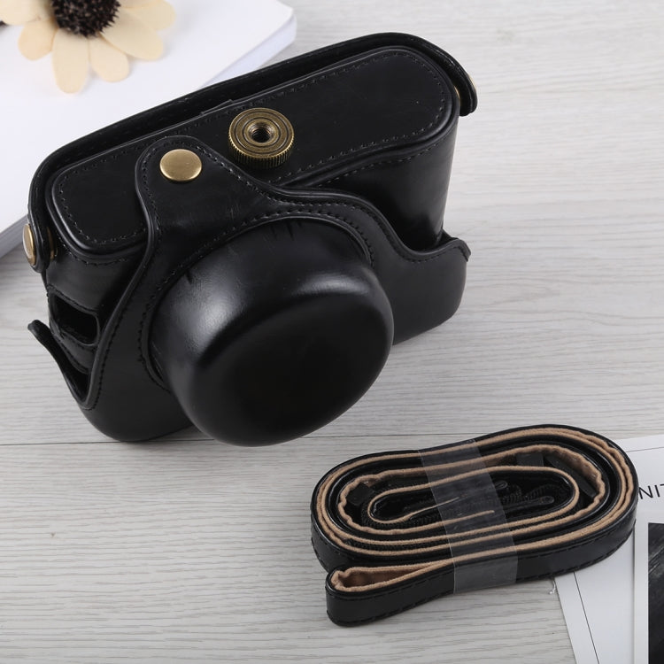 Full Body Camera PU Leather Case Bag with Strap for Fujifilm X100F (Black) - free shipping - PMC TechLife - Order now!