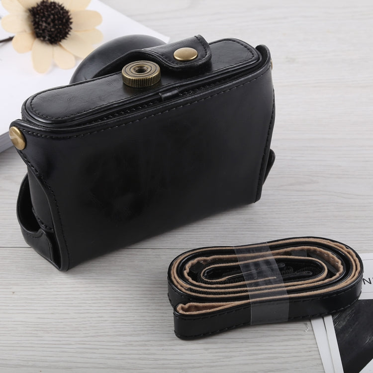 Full Body Camera PU Leather Case Bag with Strap for Fujifilm X100F (Black) - free shipping - PMC TechLife - Order now!