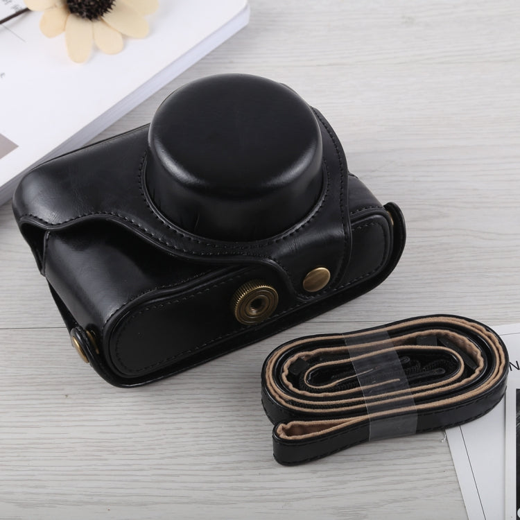 Full Body Camera PU Leather Case Bag with Strap for Fujifilm X100F (Black) - free shipping - PMC TechLife - Order now!