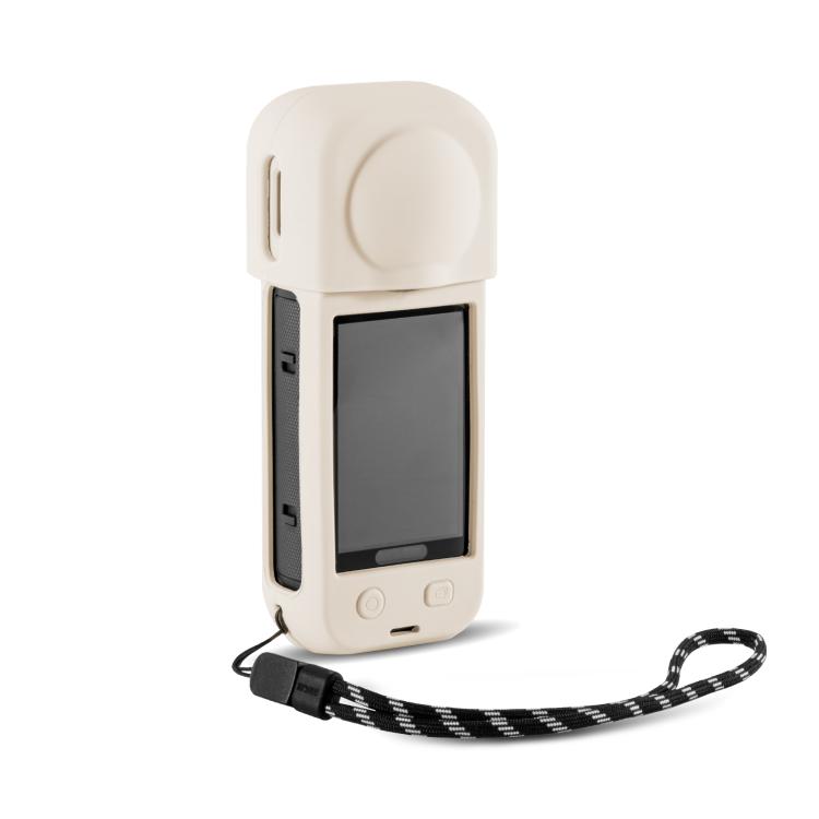 For Insta360 X5 STARTRC Silicone Heat Dissipation Protective Cover with Lens Cover (White) - free shipping - PMC TechLife - Order now!