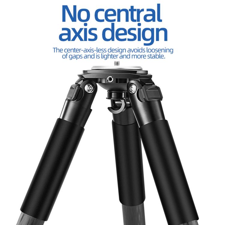 BEXIN ST402C Portable Collapsible Carbon Fiber Camera Tripod (Black) - free shipping - PMC TechLife - Order now!