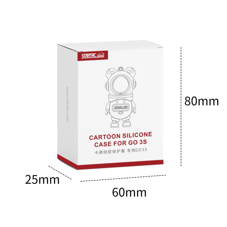 For Insta360 GO 3S STARTRC Cartoon Silicone Protective Case (Baby Blue) - free shipping - PMC TechLife - Order now!