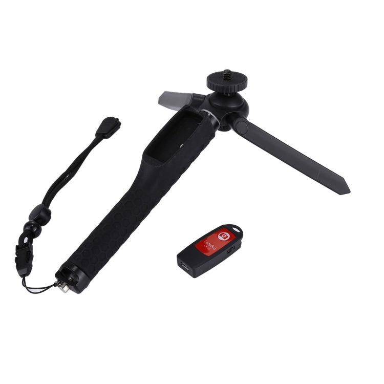 Letspro LY-11 3 in 1 Handheld Tripod Self-portrait Monopod Extendable Selfie Stick with Remote Shutter for Smartphones, Digital Cameras, GoPro Sports Cameras - free shipping - PMC TechLife - Order now!