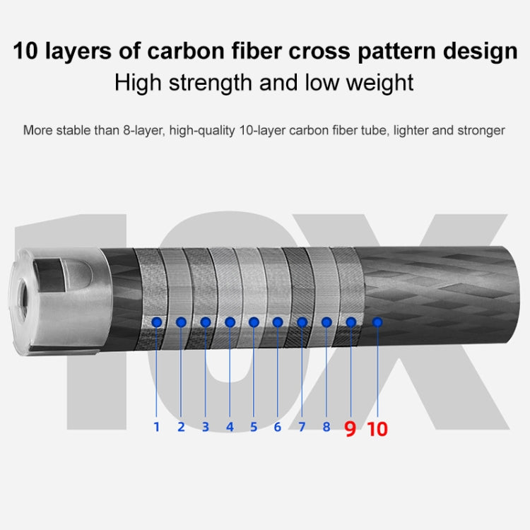 BEXIN P336C Camera Carbon Fiber Monopod Travel Live Selfie Bracket Holder - Monopods by BEXIN | Online Shopping South Africa | PMC TechLife | Buy Now Pay Later Mobicred