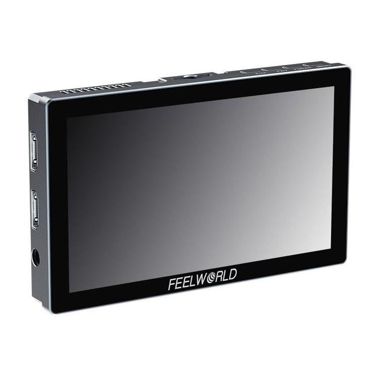 FEELWORLD P6X 5.5 inch Aluminium DSLR Camera Field Monitor Touch Screen 4K HDMI High Brightness 1000nit Monitor (Black) - free shipping - PMC TechLife - Order now!