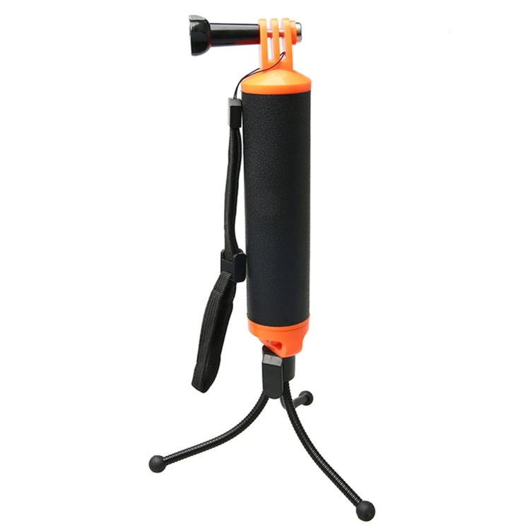 Floating Handle Grip with Tripod Holder & Adjustable Anti-lost Strap for GoPro, Insta360, DJI and Other Action Cameras - Floating Grip & Ball by PMC TechLife | Online Shopping South Africa | PMC TechLife | Buy Now Pay Later Mobicred