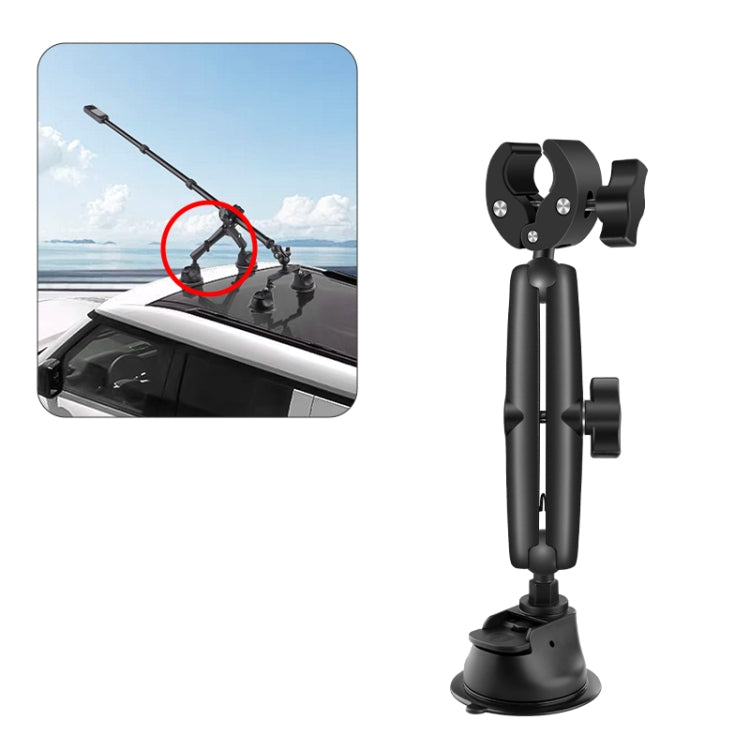 Single-leg Car Suction Cup Mount Crab Clamps (Black) - free shipping - PMC TechLife - Order now!