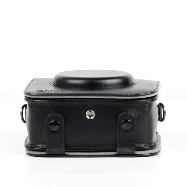 Vintage PU Leather Camera Case Protective bag for FUJIFILM Instax SQUARE SQ10 Camera, with Adjustable Shoulder Strap(Black) - free shipping - PMC TechLife - Order now!