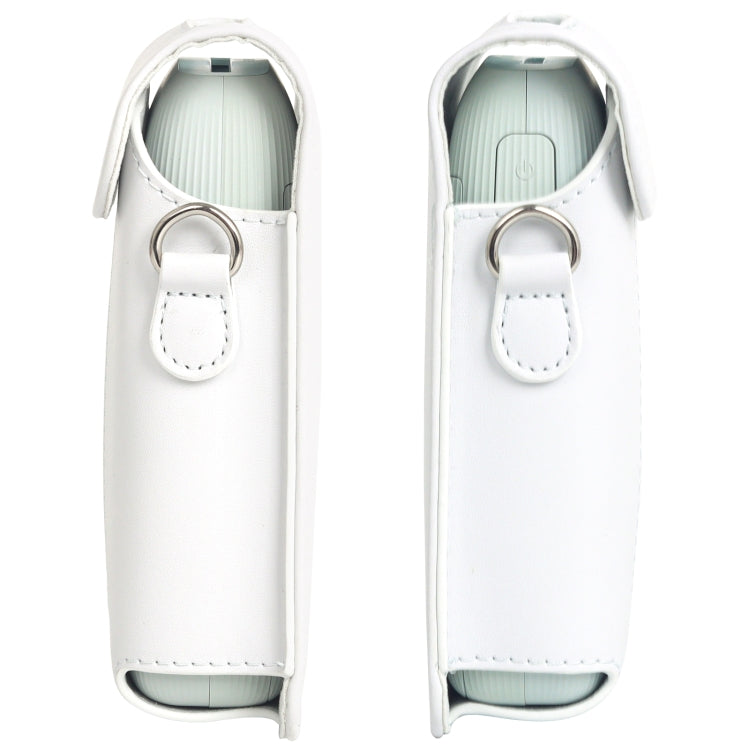 For FUJIFILM Instax mini Link 3 Full Body Leather Case Bag with Strap (White) - Leather Bag by PMC TechLife | Online Shopping South Africa | PMC TechLife | Buy Now Pay Later Mobicred