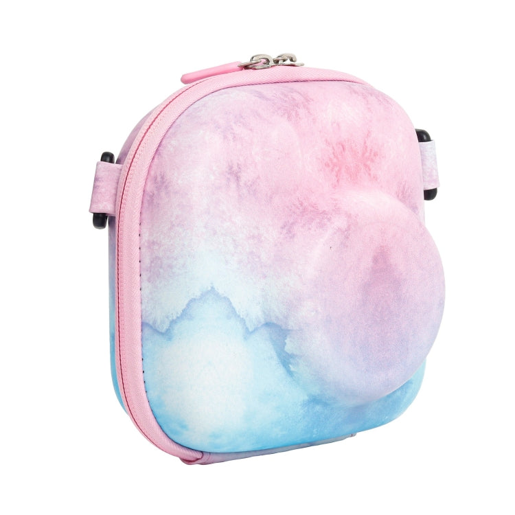 Painted EVA Hard Case PU Storage Bag for FUJIFILM Instax mini 7+/8/9/11/12/40(Blue Pink) - Soft Bag by PMC TechLife | Online Shopping South Africa | PMC TechLife | Buy Now Pay Later Mobicred