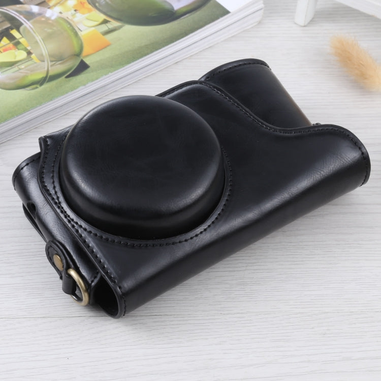 Full Body Camera PU Leather Case Bag with Strap for Samsung Galaxy Camera EK-GC100 / EK-GC110 / EK-GC200(Black) - free shipping - PMC TechLife - Order now!