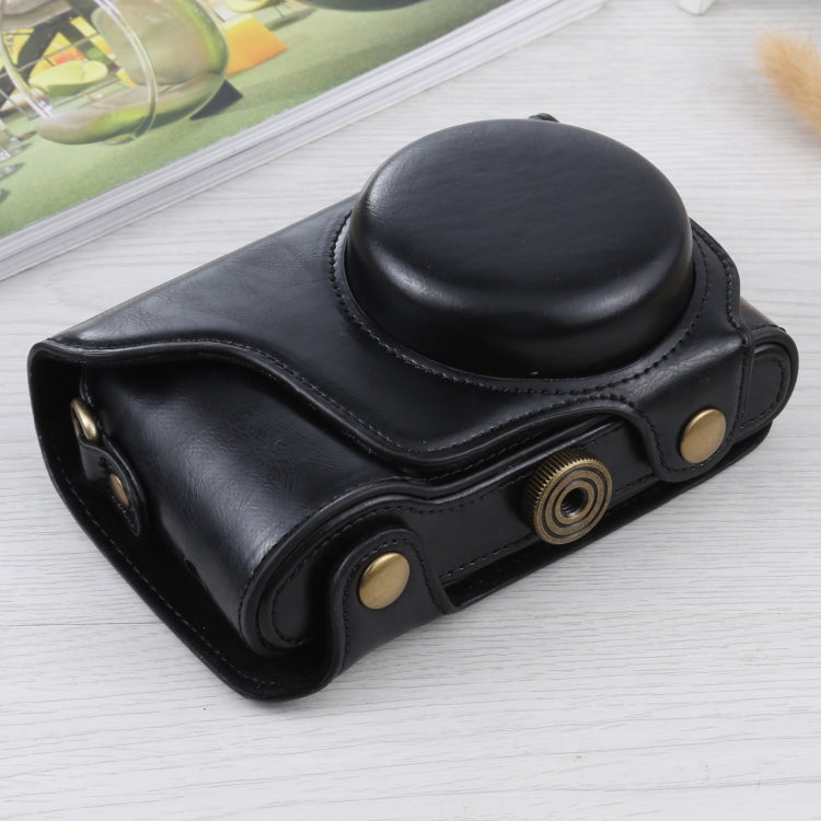 Full Body Camera PU Leather Case Bag with Strap for Samsung Galaxy Camera EK-GC100 / EK-GC110 / EK-GC200(Black) - free shipping - PMC TechLife - Order now!