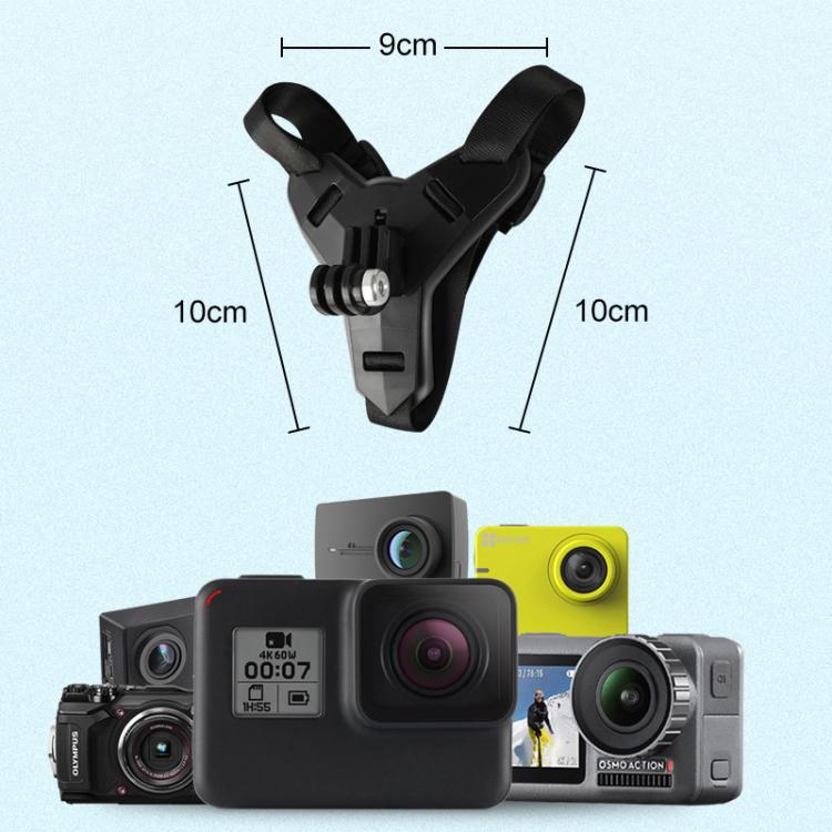 Helmet Belt Mount for GoPro, Insta360, DJI and Other Action Cameras(Black) - Helmet Mount by PMC TechLife | Online Shopping South Africa | PMC TechLife | Buy Now Pay Later Mobicred