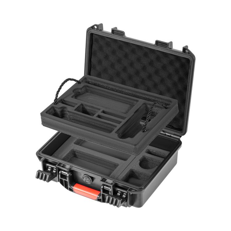 For Insta360 X5 STARTRC Waterproof Dual-layer Suitcase Storage Box (Black) - free shipping - PMC TechLife - Order now!