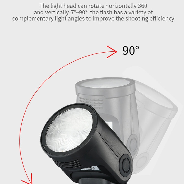 TRIOPO R1 76WS High-Speed 1/8000s TTL Flash Speedlite for Canon / Nikon DSLR Cameras - free shipping - PMC TechLife - Order now!