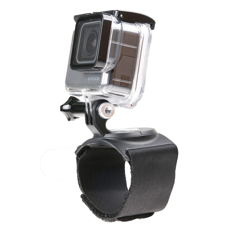GP278 3 in 1 Hand Wrist Arm Leg Straps 360-degree Rotation Mount for GoPro, Insta360, DJI and Other Action Cameras(Black) - Wrist Strap by PMC TechLife | Online Shopping South Africa | PMC TechLife | Buy Now Pay Later Mobicred