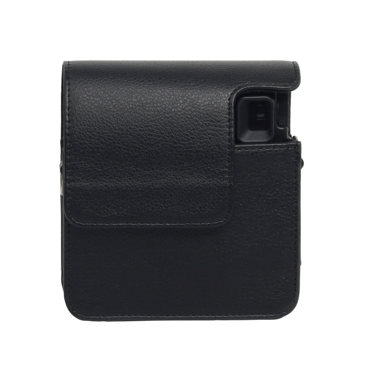 For Fujifilm Instax mini 99 Full Body Camera PU Leather Case Bag with Strap (Black) - Leather Bag by PMC TechLife | Online Shopping South Africa | PMC TechLife | Buy Now Pay Later Mobicred