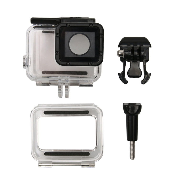 For GoPro HERO6 /5 Waterproof Housing Protective Case + Hollow Back Cover with Buckle Basic Mount & Screw - Waterproof Cases by PMC TechLife | Online Shopping South Africa | PMC TechLife | Buy Now Pay Later Mobicred