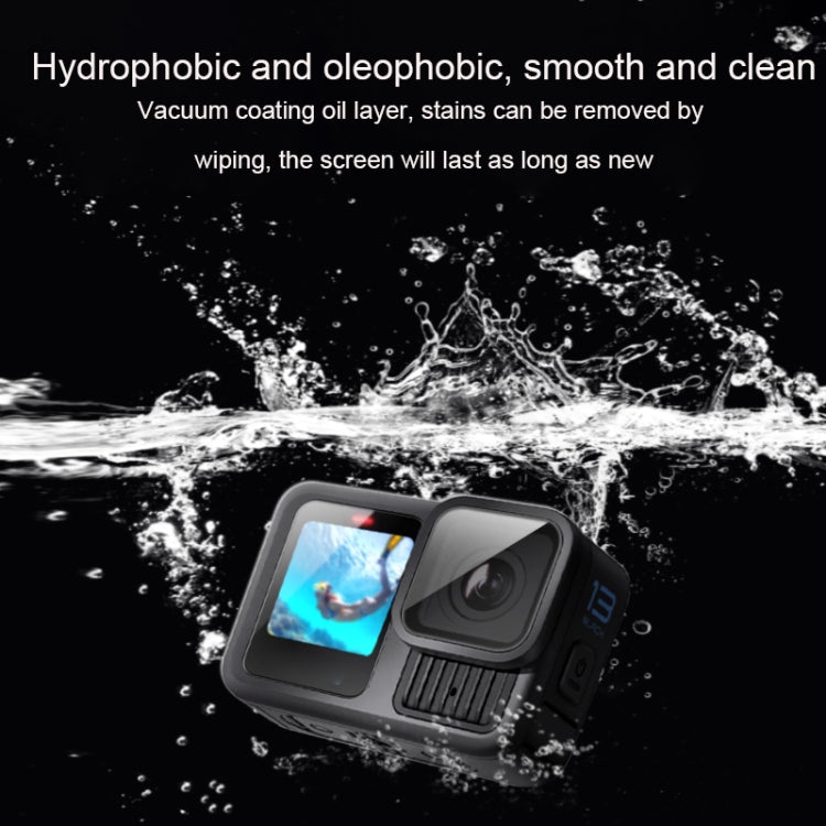 For GoPro HERO13 Black Lens and Front  Back Screen 9H Tempered Glass Film - free shipping - PMC TechLife - Order now!
