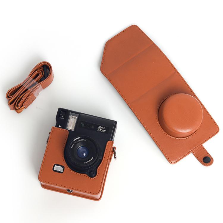 Vintage PU Leather Camera Case Bag For LOMO Automat Instax Camera (Brown) - free shipping - PMC TechLife - Order now!