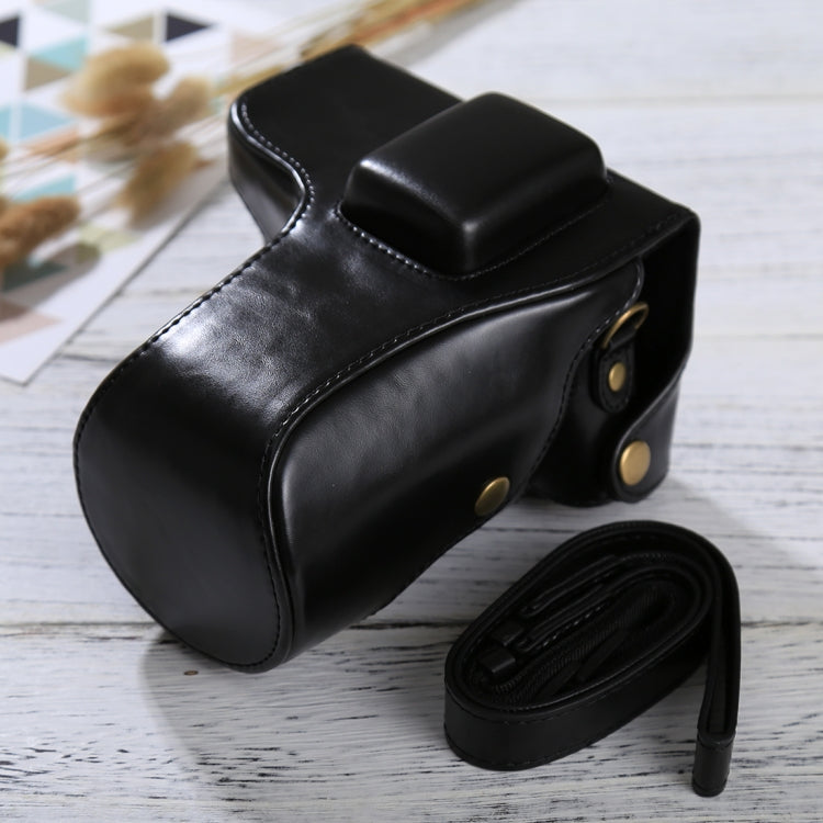 Full Body Camera PU Leather Case Bag with Strap for Samsung NX300(Black) - free shipping - PMC TechLife - Order now!