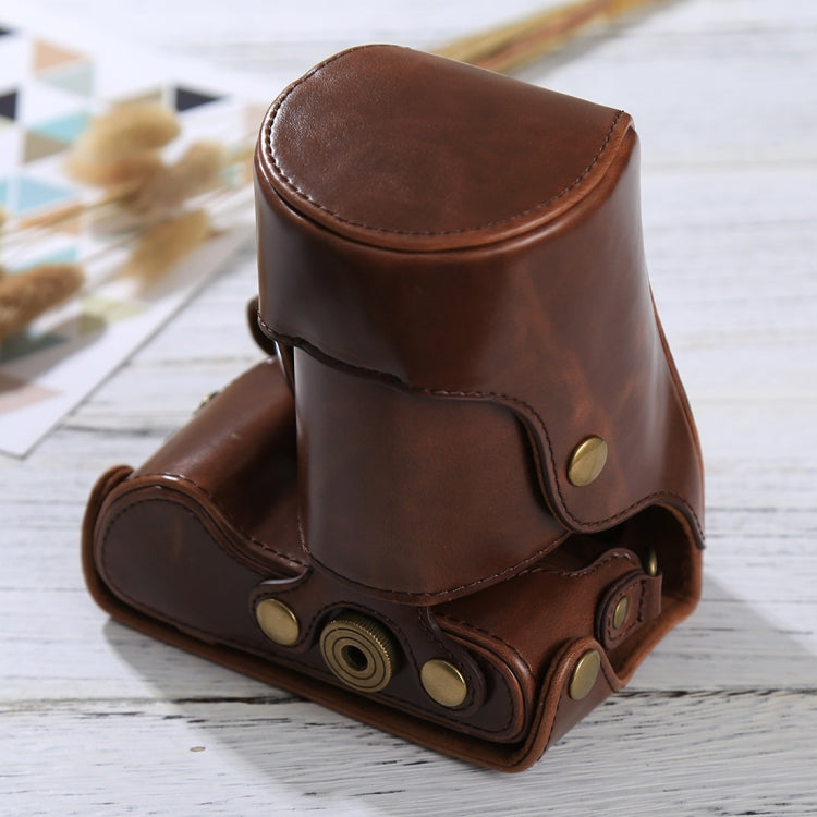 Full Body Camera PU Leather Case Bag with Strap for Samsung NX300(Coffee) - free shipping - PMC TechLife - Order now!