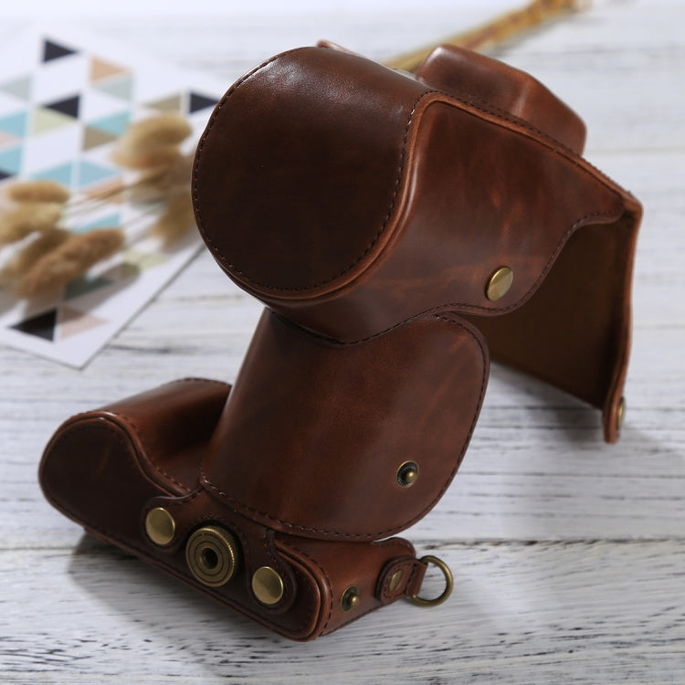 Full Body Camera PU Leather Case Bag with Strap for Samsung NX300(Coffee) - free shipping - PMC TechLife - Order now!