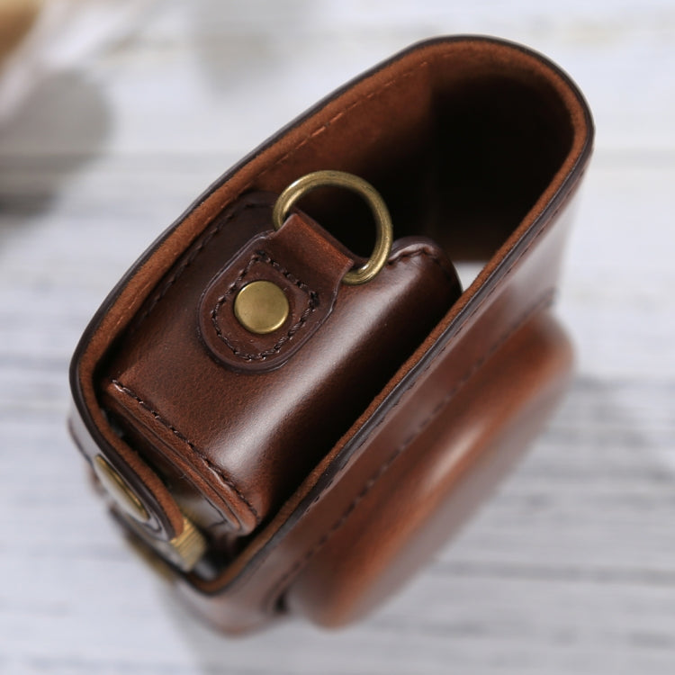 Full Body Camera PU Leather Case Bag with Strap for Canon PowerShot SX730 HS / SX720 HS (Coffee) - free shipping - PMC TechLife - Order now!