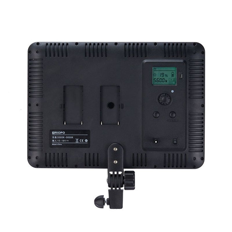 TRIOPO TTV-600 36+36W 5500-3200K 600 LEDs Flat Fill Light with Remote Control & Display - free shipping - PMC Jewellery - Order now!