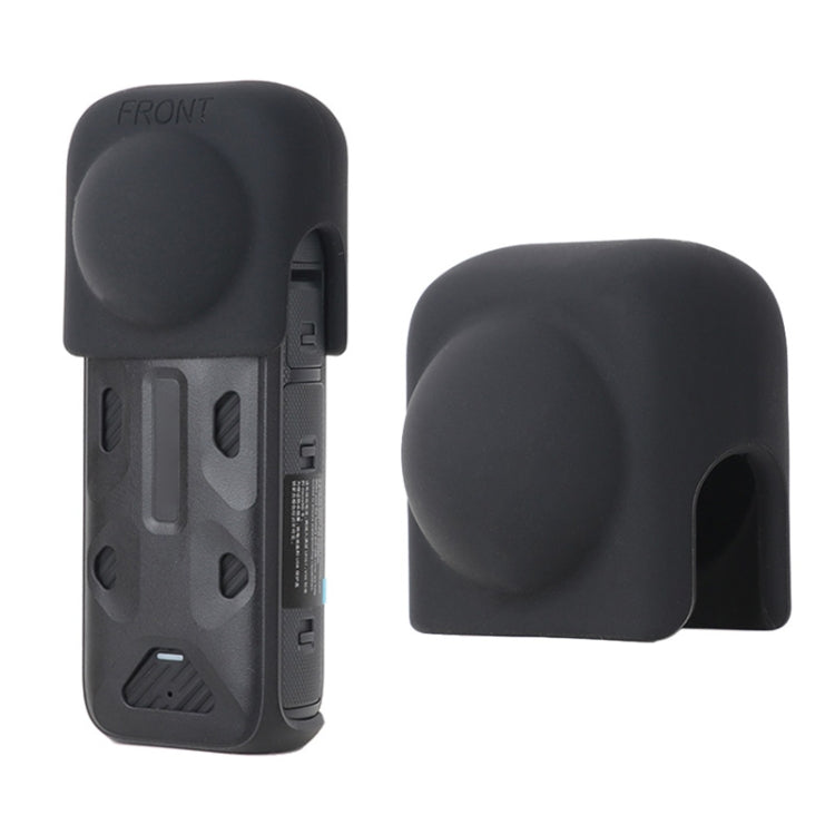 For Insta360 X4 Lens Guard Silicone Protective Cover (Black) - free shipping - PMC TechLife - Order now!