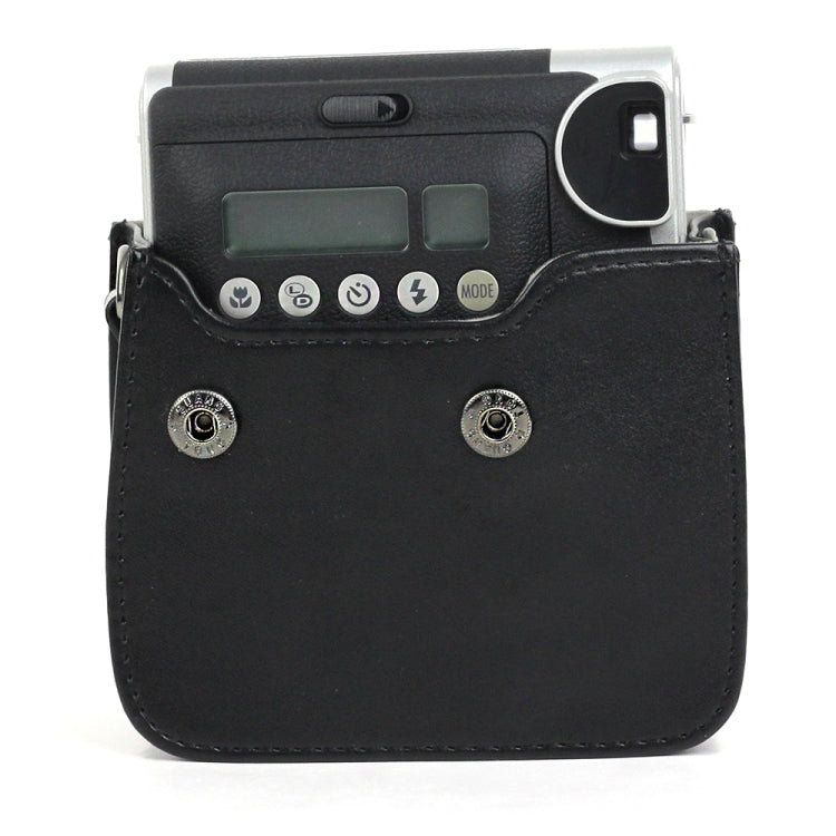 PU Leather Camera Protective bag for FUJIFILM Instax Mini 90 Camera, with Adjustable Shoulder Strap(Black) - free shipping - PMC TechLife - Order now!