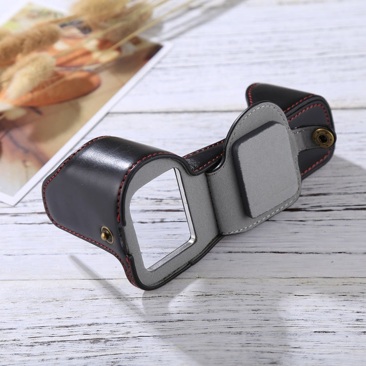 1/4 inch Thread PU Leather Camera Half Case Base for Sony A7S2 / A7R2 / A7K2 / A7 II(Black) - free shipping - PMC TechLife - Order now!