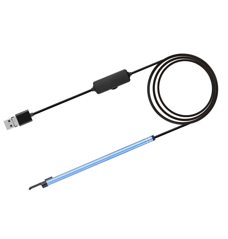 2 in 1 USB HD Visual Earwax Clean Tool Endoscope Borescope with LED Lights & Wifi, Cable length: 2m (Blue) -  by PMC TechLife | Online Shopping South Africa | PMC TechLife | Buy Now Pay Later Mobicred