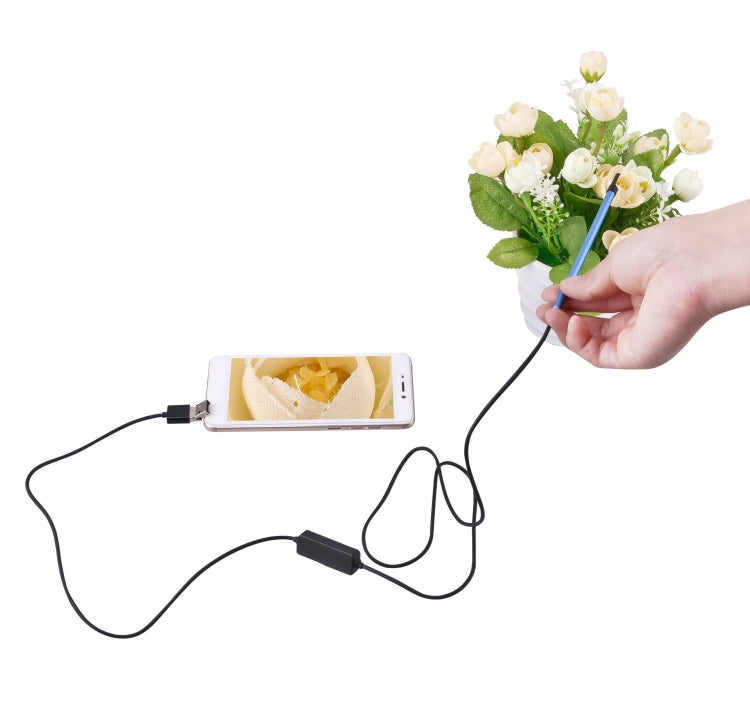 2 in 1 USB HD Visual Earwax Clean Tool Endoscope Borescope with LED Lights & Wifi, Cable length: 2m (Blue) -  by PMC TechLife | Online Shopping South Africa | PMC TechLife | Buy Now Pay Later Mobicred