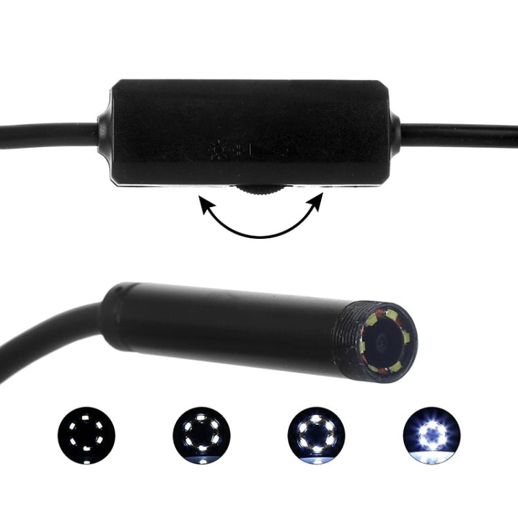 F99 HD Mobile Phone Endoscope, 8mm Waterproof Pipe Endoscope, Wifi Version, Flexible Cord, Length: 1m (Black) -  by PMC TechLife | Online Shopping South Africa | PMC TechLife