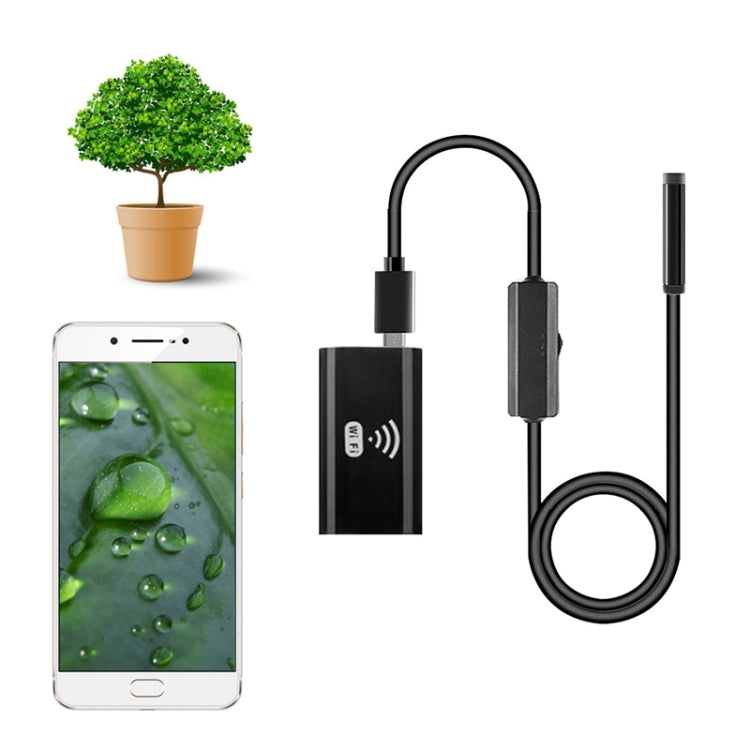 F99 HD Mobile Phone Endoscope, 8mm Waterproof Pipe Endoscope, Wifi Version, Hardwire, Length: 1.5m (Black) -  by PMC Jewellery | Online Shopping South Africa | PMC Jewellery | Buy Now Pay Later Mobicred